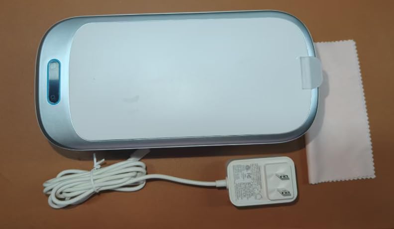 Dispositivo de limpieza por ultrasonidos, 48000Hz limpiador ultrasónico, 550 ml dispositivo de limpieza de gafas, limpiador ultrasónico de 2 modos para limpiar gafas, joyas, relojes, anillos