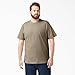 Dickies Mens 2-Pack Short-Sleeve Pocket T-Shirts Fashion t Shirts, Desert Sand, Long US