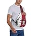 Chest Bag Fashion Casual Sports Daypack Travel Hiking Sling Bag for Women Men