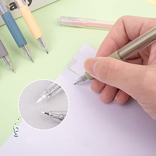 Fortunemee Craft Exacto Knife Craft Cutting Tool Paper Cutter Knife Pen Retractable Hobby Knife Blade Art Utility Precision Paper Cutting Carving Tool W/ Pocket Clip For Diy Drawing Scrapbooking Tools #TOP4