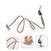 JECOMPRIS 1Set Propane Torch with Hose High Pressure Resistant Welding and Heating Tool with Electronic Ignition for Refrigeration Maintenance and High Temperature Work