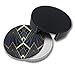 Abstract Art Deco Drinks Coasters With Holder, Suitable For Kinds Of Cups, Set Of 6