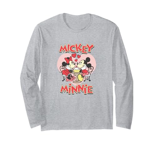 T-shirt Mickey et Minnie Hearts de la Saint-Valentin, revivez la magie Disney