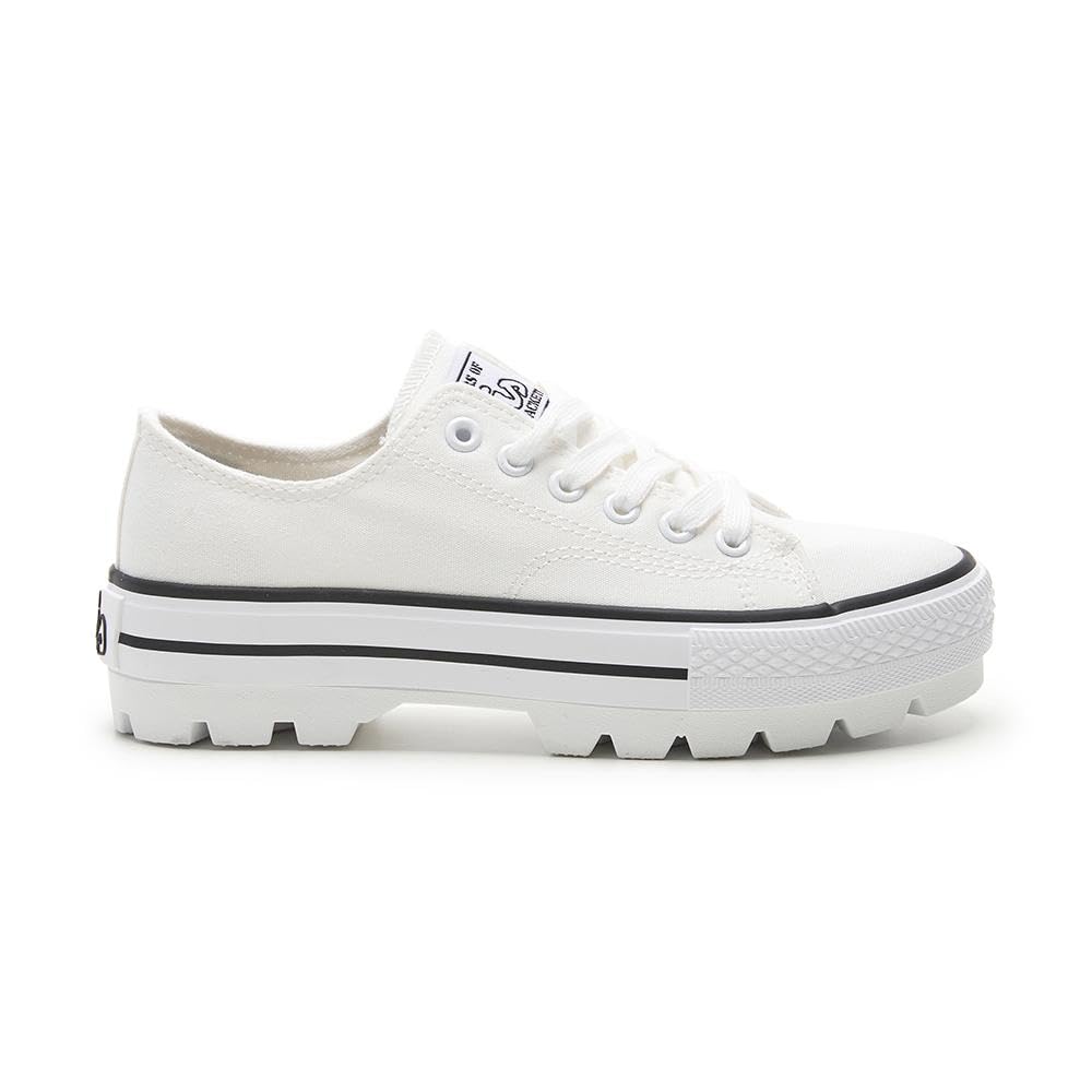 Lois Zapatilla Bamba Textil Cordones Mujer