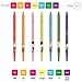 TinyTAN BTS Merchandise Official Licensed Kpop Merch Character Ballpoint Pen, 0.5mm, (1 Pack of 7 Pens) (Dynamite Ver.)