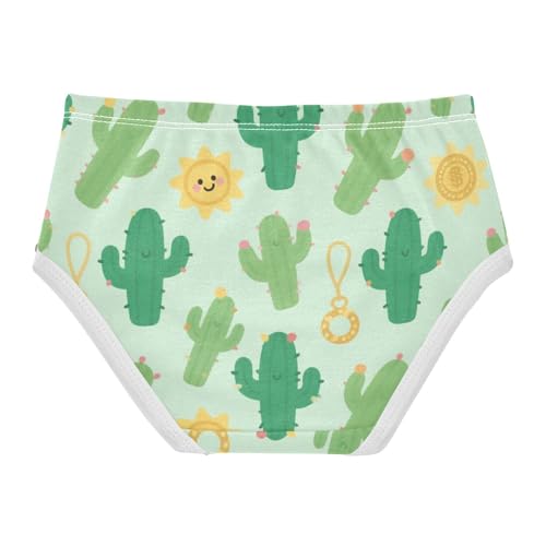 Girls' Underwear Cactus Sun Green Toddle Brief Panties 2-8 Years 203005762