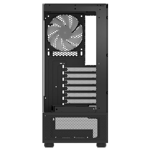 Gabinete para PC XPG INVADER X MINI ATX Mid Tower con 5 ventiladores ARGB y color negro - BKCWW miniatura 7