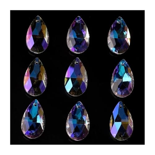 20 �� 13x22mm �N���X�^�� �e�B�A�h���b�v �h���b�v �r�[�Y �N���A �K���X�p(Imported color)