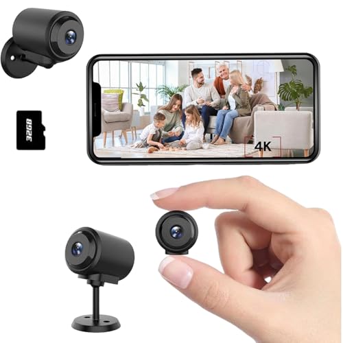 GoFu Mini WiFi Camera – 1080P HD Wireless Hidden Security Cam with Night Vision, Motion Detection, App Control, Supports 128GB SD Card & Cloud Storage