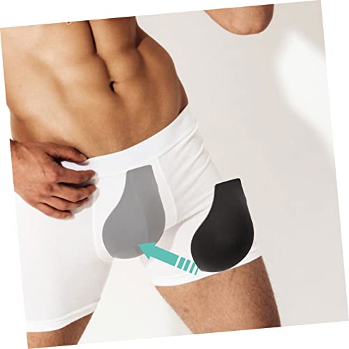 6 Pack Mens Groin Underwear Cups Swim Briefs Pads for Bulge 's Crotch Breathable and Comfortable2