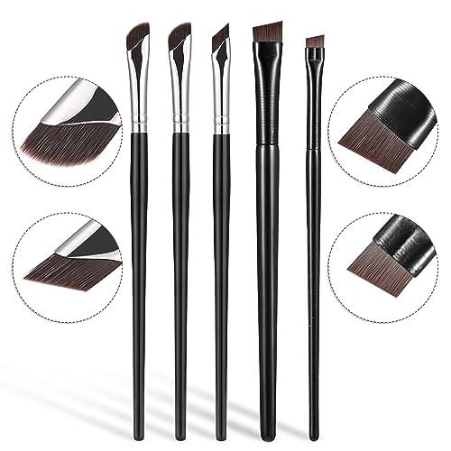 image for 5-Piece Set of Etercycle Eyeliner Brushes for Precision Makeup Applica
