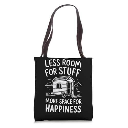 Rolling tiny house Minimalist lifestyle Tiny house on wheels Tote Bag