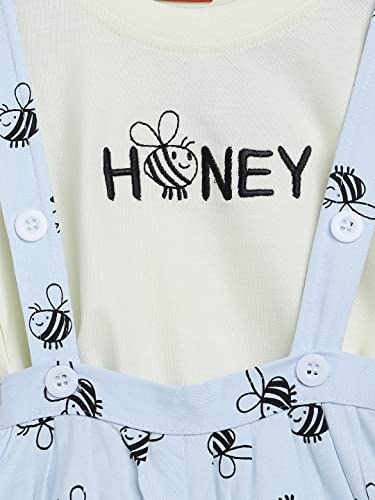 Image of Li'l Tomatoes Kids Cotton Dungarees