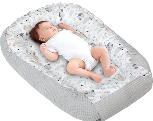 Medi Partners Riduttore Lettino Neonato - 100x60x15 Nido Antisoffoco Neonati