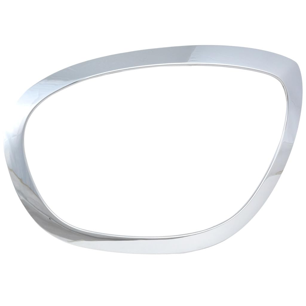 For Mini Cooper Countryman 2017 2018 2019 2020 Headlight Retaining Ring Driver Side | Chrome | Replacement For MC2506106 | 191275767955, 51137388117