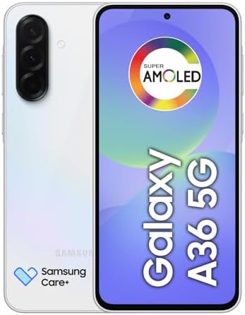 Celular Samsung Galaxy A36 5G 256GB, 8GB RAM, Recursos AI (Branco...