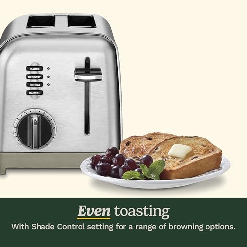 Cuisinart CPT-160 Metal Classic 2-Slice Toaster, Brushed Stainless by Cuisinart - Image 2