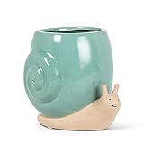 Abbott Collection 27-CRITTER-186 Tall Snail Planter, 5' H