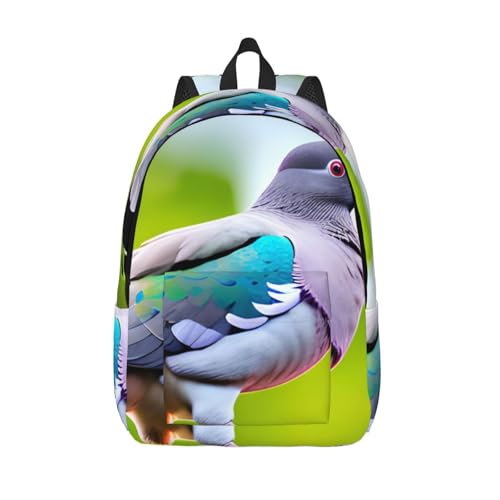 Sac à dos WURTON polyvalent et résistant avec imprimé pigeon