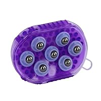 Kerbl Magnet-Massage-Striegel lila