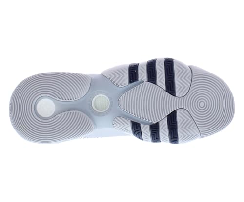 Image of adidas AS Trae 2 Mens Shoes Size 12.5, Color: Cloud White /Blue /Gray-White