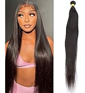 Huarisi 30 Inch Long Brazilian Straight Human Hair Bundles Grade 10A Unprocessed Virgin Remy Hair...