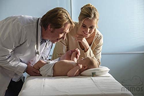 Bezug für Mimos Babykopfkissen Gr. M - weiß