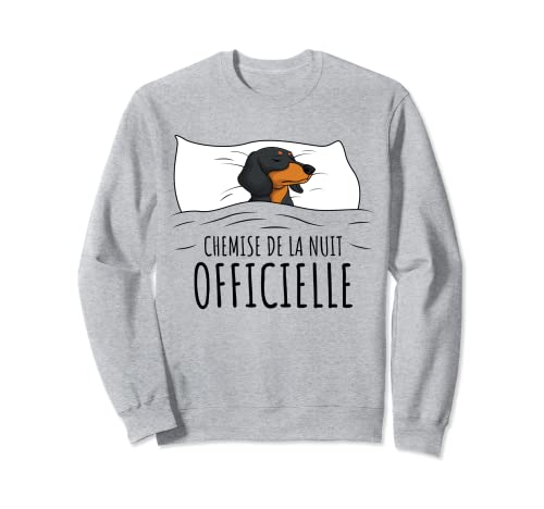 Idea regalo Teckel ufficiale camicia da notte pigiama cane Felpa