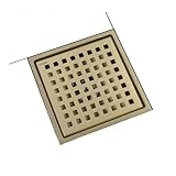 Scarico a pavimento con Embedde per doccia ctProof OdorResistant spazzolato d hEle Bagno Drain Solut