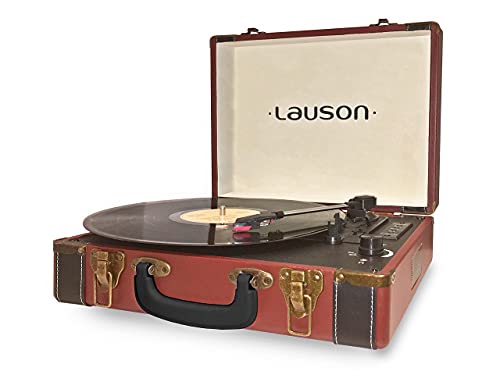 Lauson CL605 Platine Vinyle Bluetooth | Valise Reproducteur Vinyle Portable | Tourne-Disque Trois Vitesse 33/45/78 avec… - Les Beatles, Paul McCartney, John Lennon, RIngo Starr, George Harrison Lauson CL605 Platine Vinyle Bluetooth | Valise Reproducteur Vinyle Portable | Tourne-Disque Trois Vitesse 33/45/78 avec… – Image 8