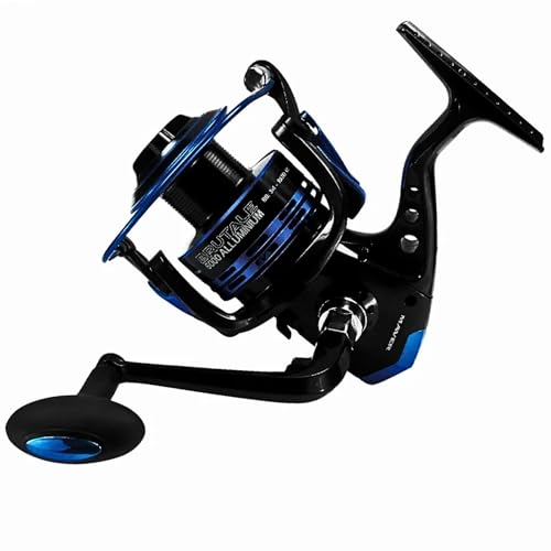 🎣 [SISTEMA DI RECUPERO FLUIDO]: grazie al sistema di recupero rapido, il mulinello Surfcasting mare Brutale di Maver consente di recuperare la preda in modo EFFICIENTE E VELOCE, aumentando le possibilità di cattura. 4 cuscinetti di alta qualità RENDONO FLUIDO IL RECUPERO anche in combattimenti CON GROSSI PESCI