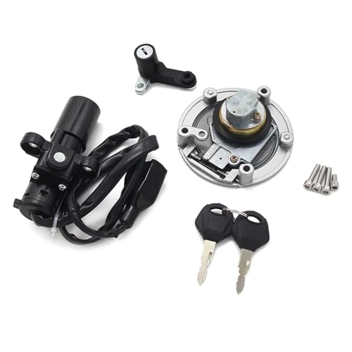 Conjunto de interruptor de encendido, cerradura y tapa de depósito robustos para YZFR25 con llave