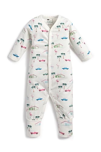 Image of monica + andy On the Go Baby One Piece, 100% Organic Baby Clothes for Girls & Boys, Sizes For Preemie, Newborn, & Infant