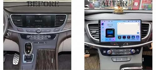 Estéreo de automóvil para Buick Lacrosse con Android Auto y Bluetooth 2