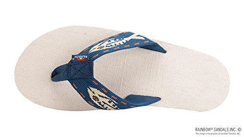 Rainbow Sandals Men's Hemp Single Layer Fish Strap with Arch3