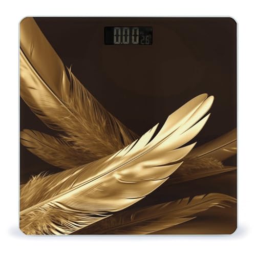 Báscula Digital de Baño con Vidrio Templado y Pantalla LCD