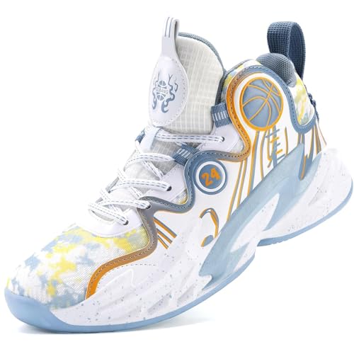 Moodeng Basketball Shoes for Men Breathable...