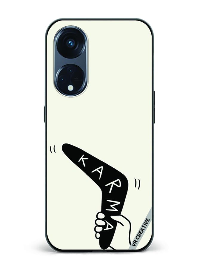 VR Creative Protective Case Cover For Oppo Reno8 T 5G Karma Design Multicolour NR525201