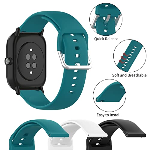 Correas compatibles silicona para relojes muyfitpro ID205L miniatura 4