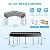 Shaical 13x20 FT Metal Carport with Reinforced Support Legs Base, All Weather Heavy Duty Garage with Galvanized Steel Roof, Outdoor Car Canopy Shelter for Truck, Boat, Pickup, Tractor, Parties, Black