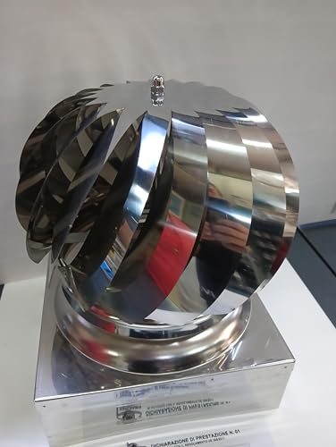 PROFILKAMIN ASPIRATORE COMIGNOLO LAMINATO ZINCATO BASE QUADRATA 27X27