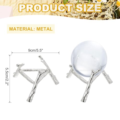 Support de sphère en métal pour sécuriser et stabiliser votre boule de cristal
