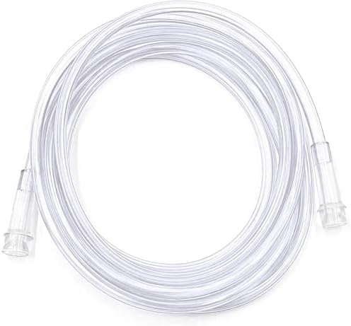 ResOne 7Ft Oxygen Tubing (1-Pack) - Crush Resistant Universal Replacement Supply Line, Clear image 2
