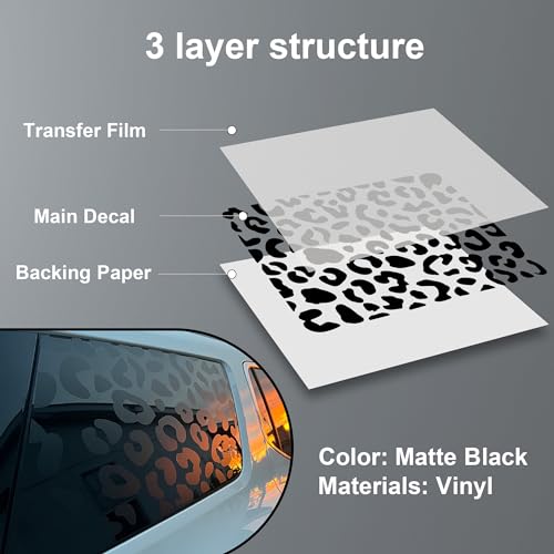 Zhizhong Leopard Cheetah Side Window Decal