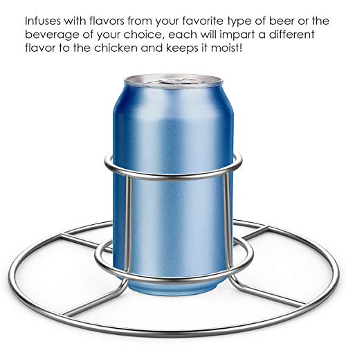 Rusfol Beercan Chicken Rack, Stainless Steel Chicken Stand For Smoker And Grill #TOP5