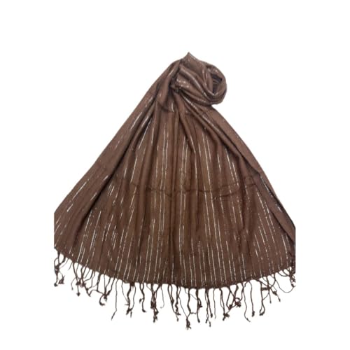Image of Trends Women's Viscose Stole - Lightweight, Breathable Scarf for Girls | Sun Protection All-Season Wrap | Size 50 x 180 cm