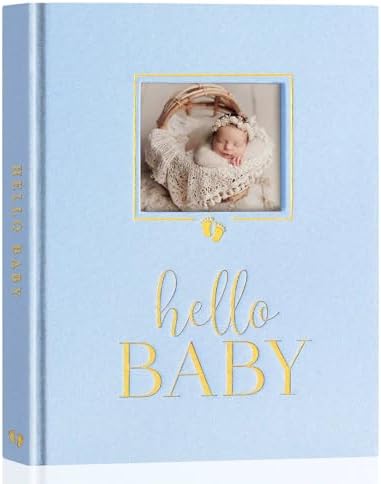 Lanpn Album Bebe Primer 5 Año para Niño Niña, Diario Álbum Libro ...