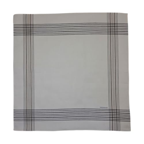 Image of Peter England Men's Cotton Pastel Handkerchief (Multicolour)- Pack of 3