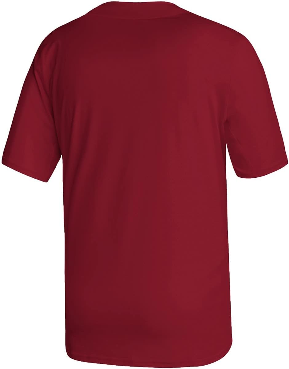 adidas Icon Pro Mens 2 Button Baseball Jersey S