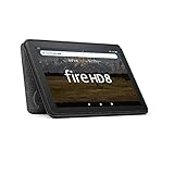【Fire HD 8 第12世代用】Amazon純正 ファブリックカバー (ブラック)